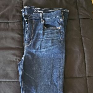 American Eagle Dark Blue Flare Jeans